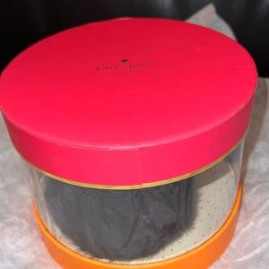 Kate Spade Girls Faux Fur Bow Earmuffs Black. One size.New